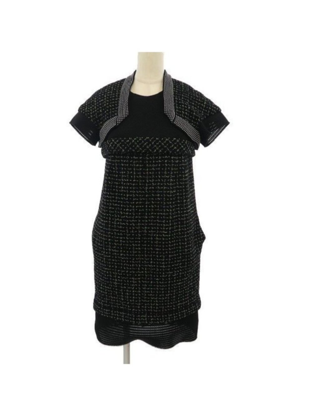 Chanel Dress Black 38